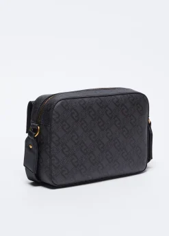 Borsa a tracolla media con charm