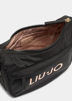 Borsa a tracolla media in nylon