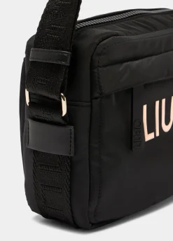 Borsa a tracolla media in nylon