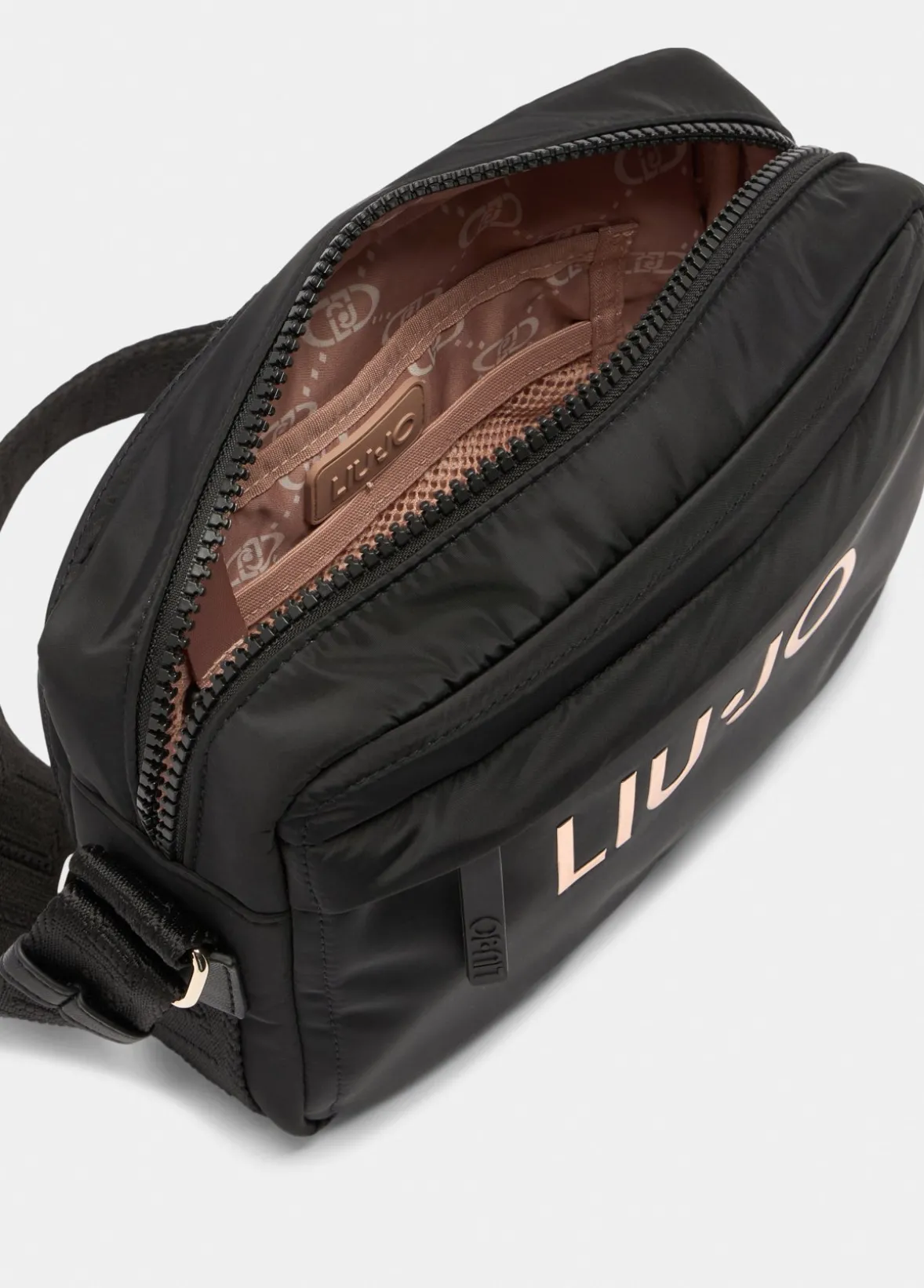 Borsa a tracolla media in nylon