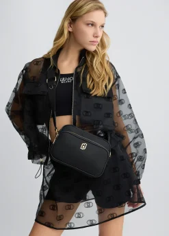 Borsa a tracolla media in nylon