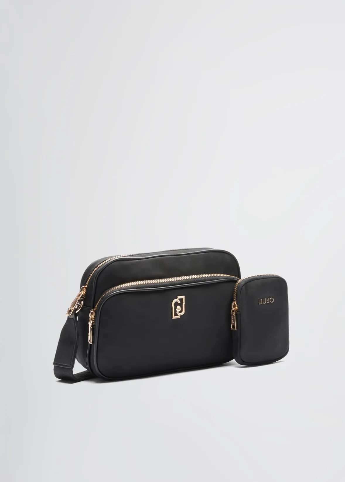 Borsa a tracolla media in nylon