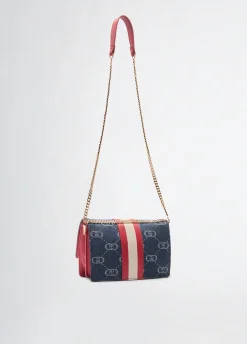 Borsa a tracolla piccola jacquard