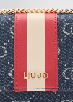 Borsa a tracolla piccola jacquard