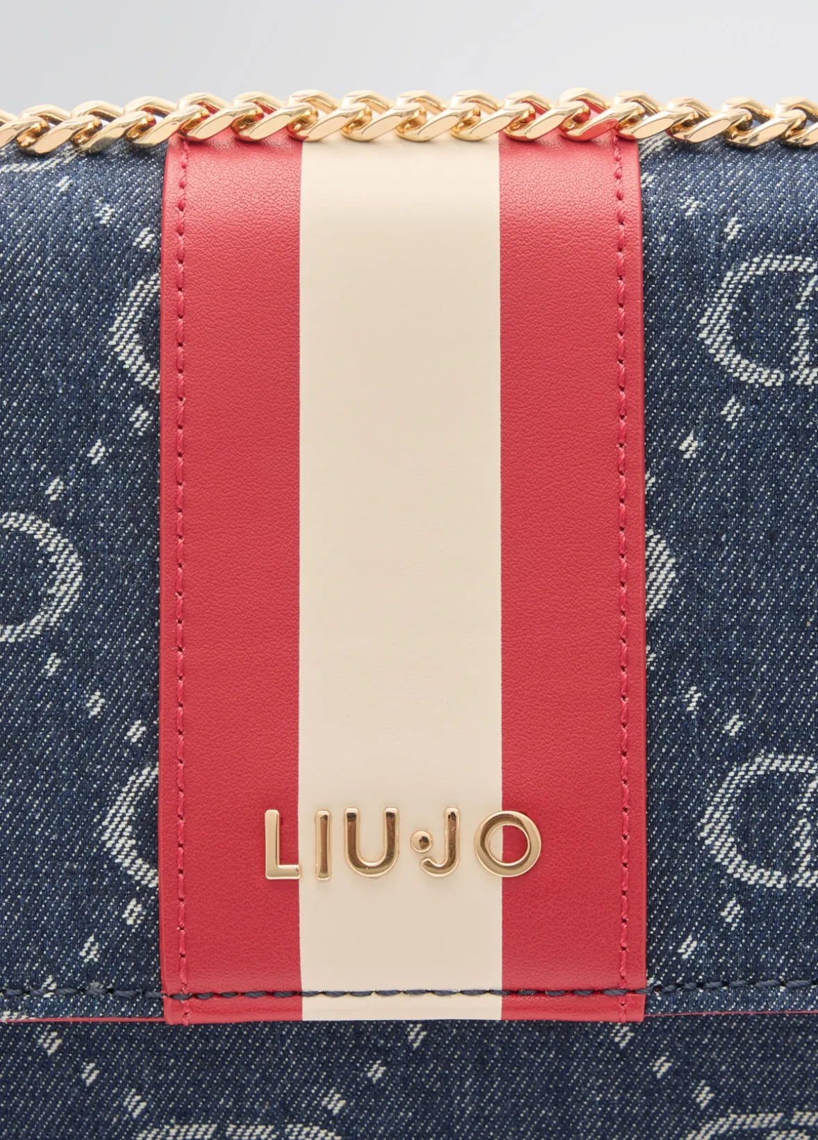 Borsa a tracolla piccola jacquard