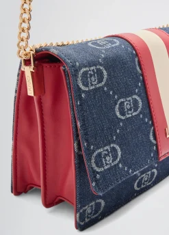 Borsa a tracolla piccola jacquard