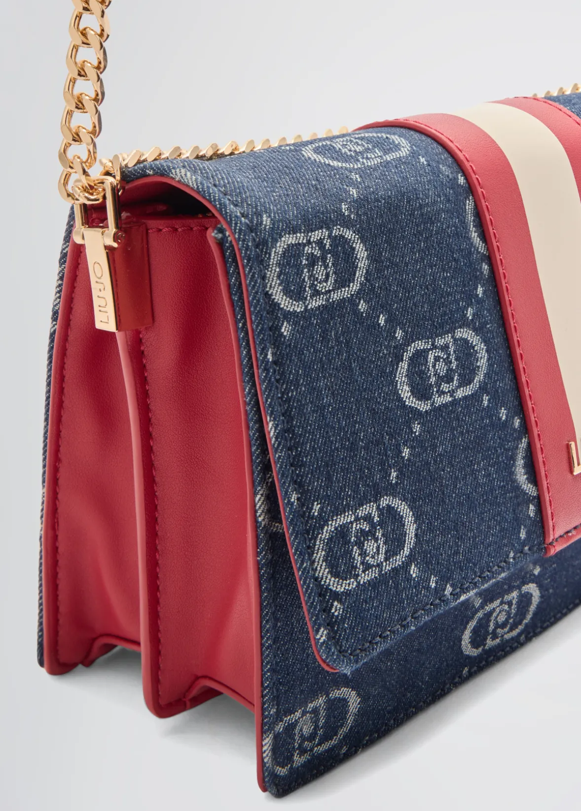 Borsa a tracolla piccola jacquard