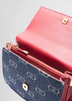 Borsa a tracolla piccola jacquard