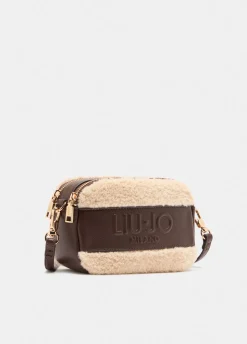 Borsa a tracolla piccola in teddy
