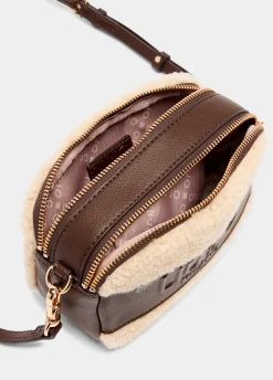 Borsa a tracolla piccola in teddy