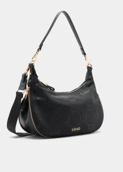 Borsa hobo media in nylon