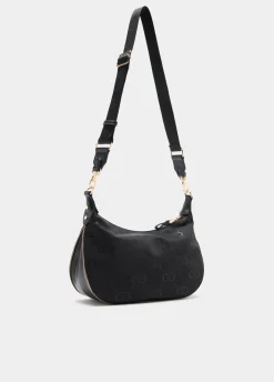Borsa hobo media in nylon