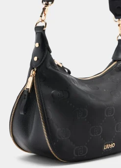 Borsa hobo media in nylon