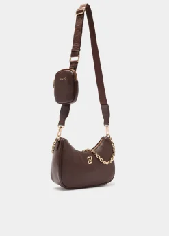 Borsa hobo piccola con catena