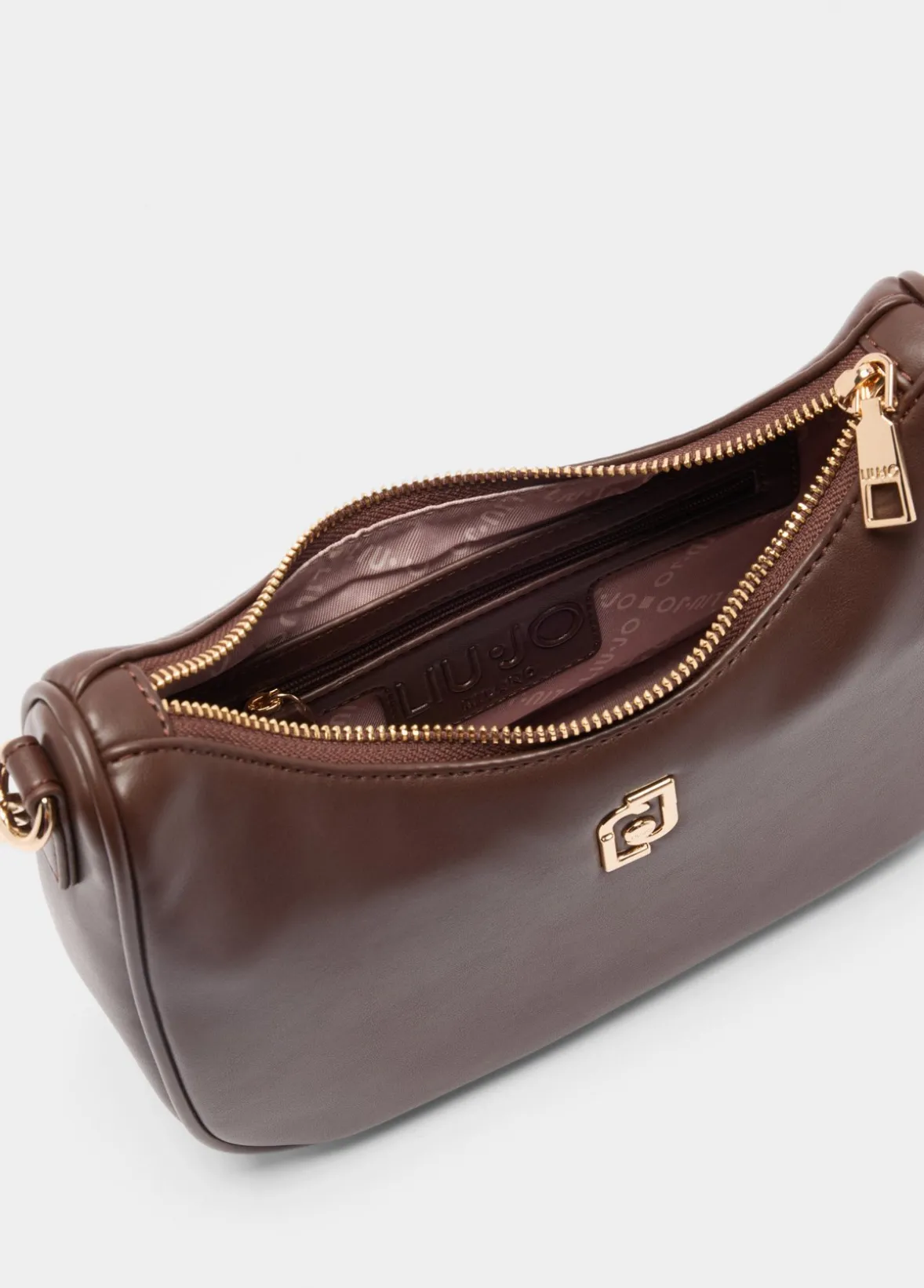 Borsa hobo piccola con catena