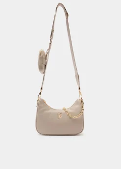 Borsa hobo piccola con catena