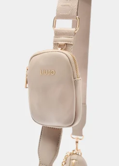 Borsa hobo piccola con catena