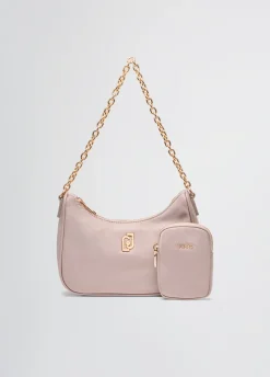 Borsa hobo piccola con charm