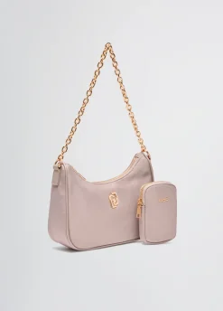 Borsa hobo piccola con charm