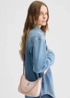 Borsa hobo piccola con charm