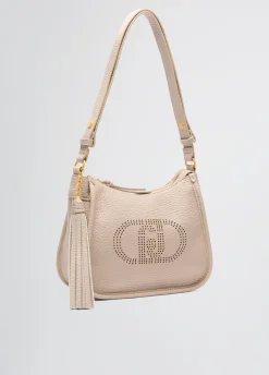 Borsa hobo piccola con charm