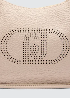 Borsa hobo piccola con charm