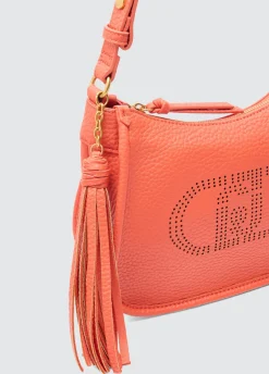 Borsa hobo piccola con charm