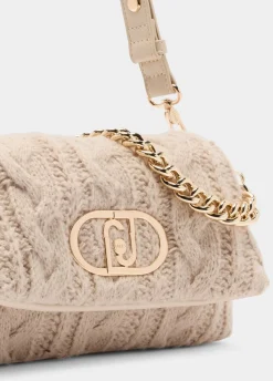Borsa LaPuffy media in maglia