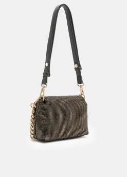 Borsa LaPuffy piccola con strass