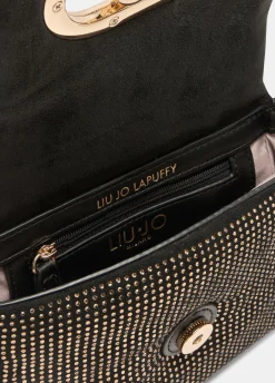 Borsa LaPuffy piccola con strass