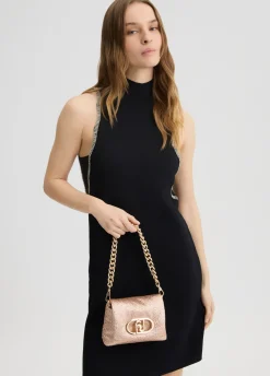 Borsa LaPuffy piccola con strass