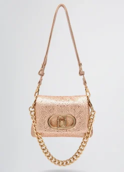 Borsa LaPuffy piccola con strass