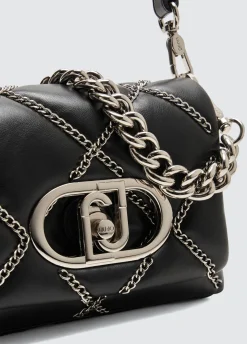 Borsa LaPuffy piccola con catene
