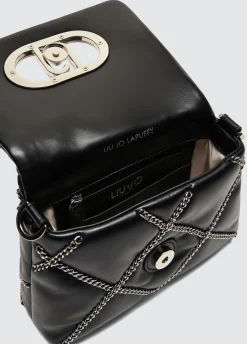 Borsa LaPuffy piccola con catene