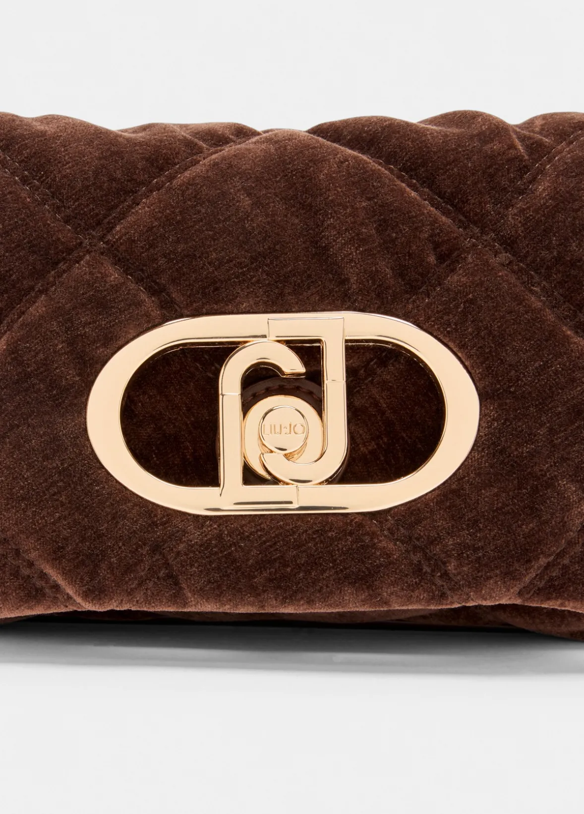 Borsa LaPuffy piccola in velluto