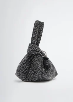 Borsa mini con strass