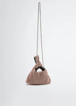 Borsa mini con strass