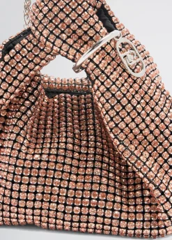 Borsa mini con strass