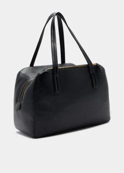 Borsa satchel media con charm