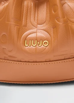 Borsa secchiello media con logo
