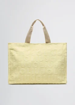 Borsa tote grande jacquard