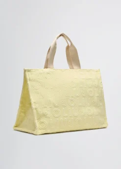 Borsa tote grande jacquard