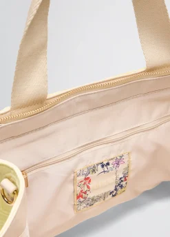 Borsa tote grande jacquard