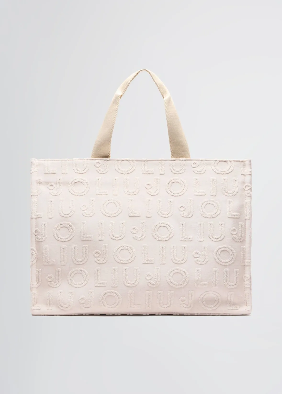 Borsa tote grande jacquard