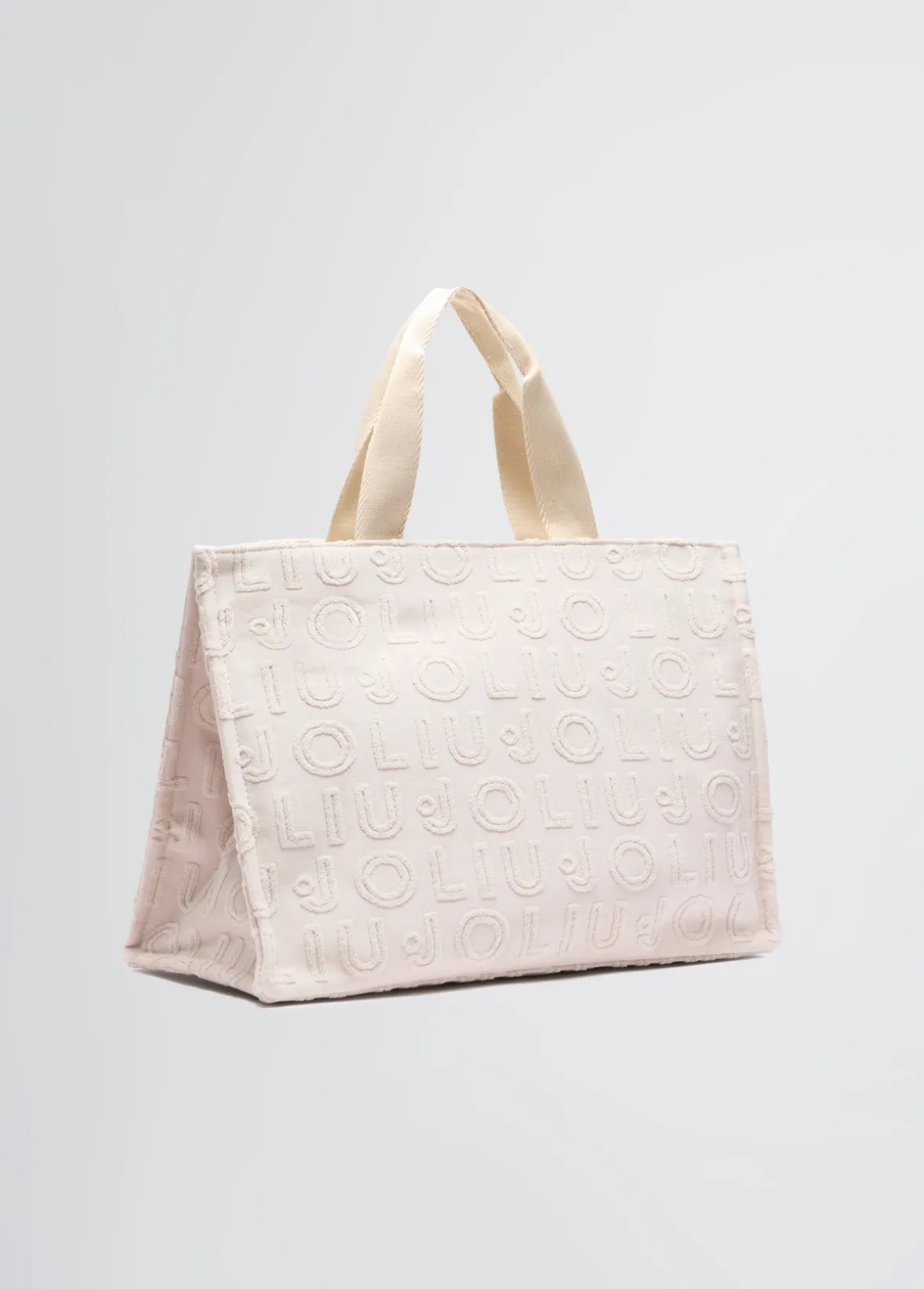 Borsa tote grande jacquard