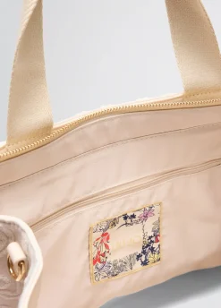 Borsa tote grande jacquard