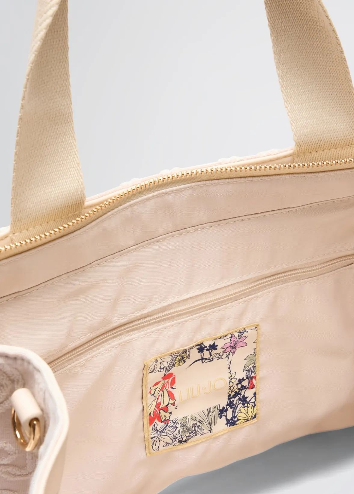 Borsa tote grande jacquard