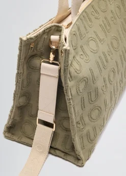 Borsa tote grande jacquard