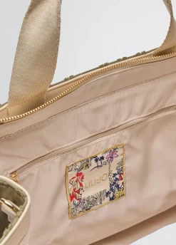 Borsa tote grande jacquard
