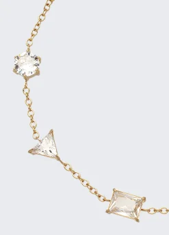 Bracciale con castoni gioiello